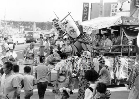 海南神社夏季例大祭の山車