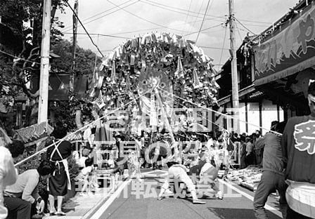 阿須那地区で行われる賀茂神社の例大祭「次の日」