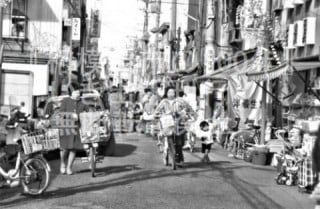 西門市場商店街　アーケードができる以前〈昭和54年〉
