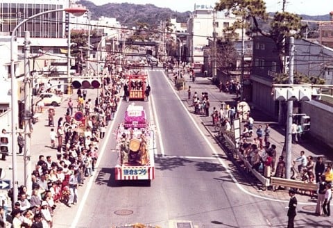 鎌倉まつり初日のパレード