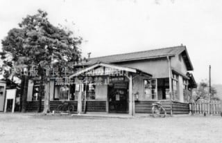 国吉駅の駅舎(旧夷隅町・昭和30～40年代)